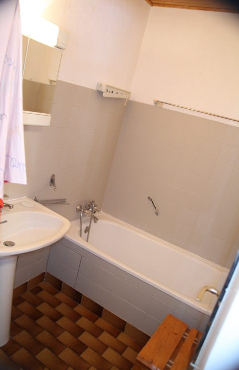 La salle d’eau de la suite