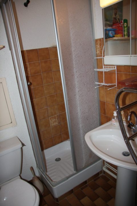 La salle d’eau de la suite